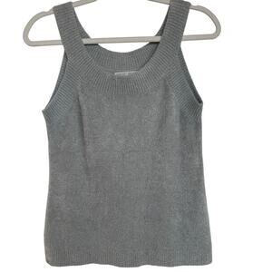 Barefoot Dreams CozyChic Lite Knit Scoop Neck Tank Top Soft Lounge Size S, EUC